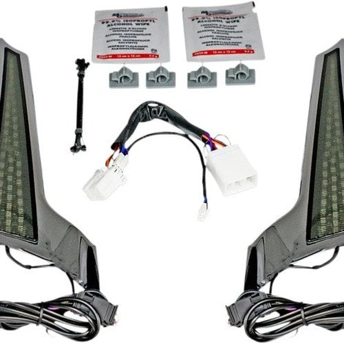 Custom Dynamics Fascia LED Light Panels Chrome/Smoke #CD-FASCIA-HD-CS