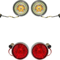 Custom Dynamics ProBEAM Bullet Bezel Turn Signal Inserts Chrome #PB-BCM-BB-C