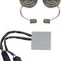 Custom Dynamics Smart Amber/Red LED 1157 Bullet Turn Signal Inserts CD-STS-AR-57