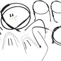 Burly Handlebar Cable/Line Kit for 14" Ape Hangers Black Harley Davidson Dyna