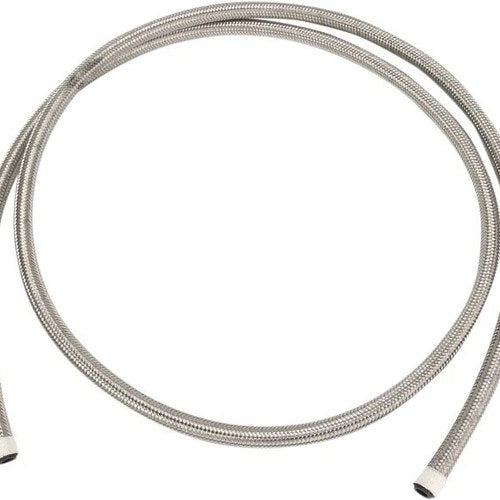 Goodridge Braided Fuel/Oil Hose Stainless Steel 3/8" 10 ft.