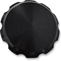 Joker Machine Vented Gas Cap Smooth Black #10-442B Harley Davidson