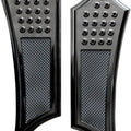 Accutronix Instigator Drilled Extended Floorboards Black Driver #FBF91-DIB