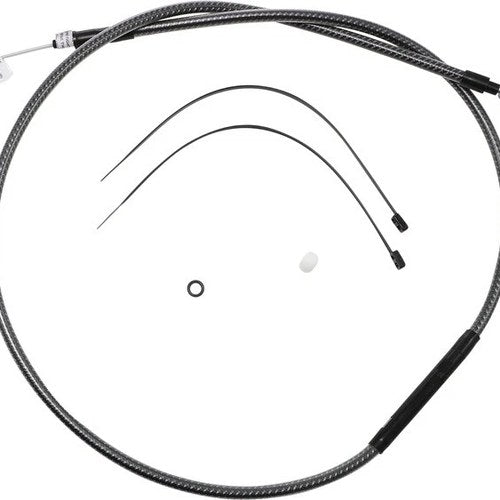 Magnum Braided High Efficiency Clutch Cable Karbon Fiber 72252HE Harley Davidson