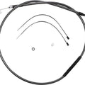 Magnum Braided High Efficiency Clutch Cable Karbon Fiber 72252HE Harley Davidson
