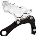 Arlen Ness 6-Piston Rear Brake Caliper Chrome #02-326 Harley Davidson Softail