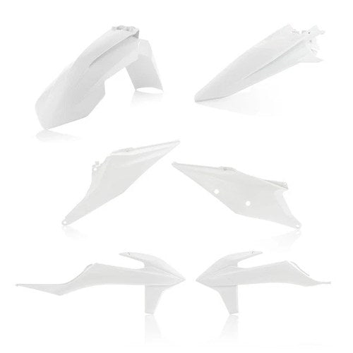 Acerbis Plastics Kit White #2726500002 KTM