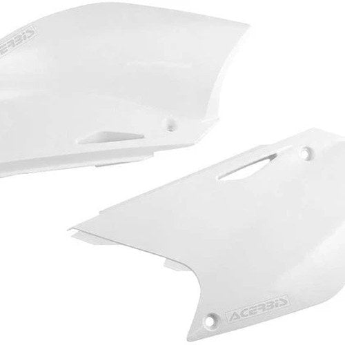 Acerbis Side Panels White 2043370002 for Suzuki/Kawasaki RM-Z250/KX250F 4-Stroke