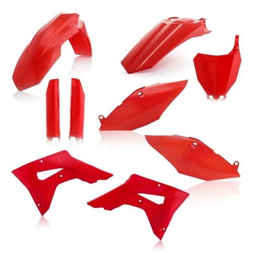Acerbis Full Plastics Kit Red for Honda CRF450RX 2017-2018