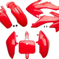 UFO Plastics Kit Red HO36004070 for Honda CRF50F 2004-2009/2011-2021