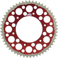 Renthal Sprocket Twinring 50T 520 Steel/Aluminum Red #1540-520-50GPRD Honda