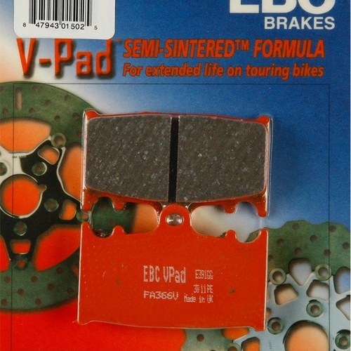 Ebc V Semi-Sintered Brake Pads Rear #FA366V fits Suzuki