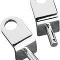 Drag Specialties Solo Seat Spring Mounting Brackets for Big Twins Chrome
