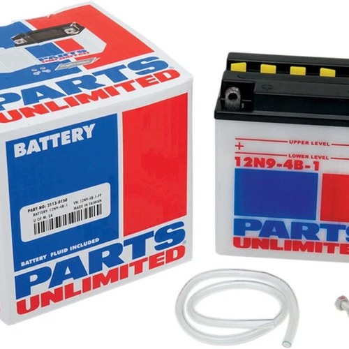 Parts Unlimited Heavy Duty Battery Kit 12V Harley Davidson