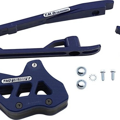 TM Designworks Factory Edition #2 Chain Slide-N-Glide Kit Dark Blue #DCK-KT3-BL2