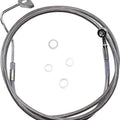 DS Extended Front Upper Brake Line Kit Stainless ABS Only +4" Oversize #1048002