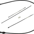 Drag Specialties Upper Clutch Cable 50"L Black/Black #264496 Harley Davidson