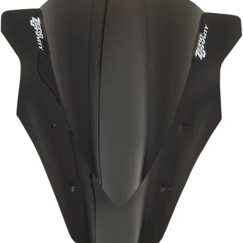 Zero Gravity Double Bubble Windscreen Dark Smoke #16-7-19 for Kawasaki Ninja 650