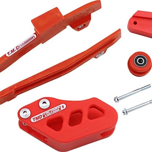 TM Designworks Factory Edition #1 Chain Slide-N-Glide Kit Red DCK-GGM-RD Gas
