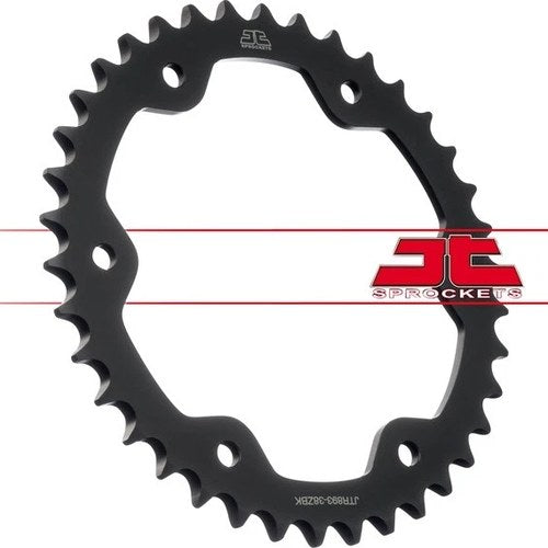 JT Steel Rear Sprocket 525 38T Black KTM 1290 Super Duke R/1290 Super Duke GT