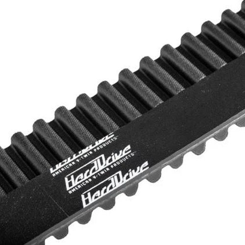 HardDrive Carbon Reinforced Rear Drive Belt 132T 1.5" Black #21192437