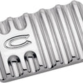 Covingtons Finned Brake Pedal Pad Chrome #C1042-C Harley Davidson