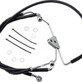 DS Vinyl Brake Line Kit Non-ABS Front +6" Harley Davidson #143616