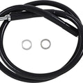 DS Black Vinyl Front Upper ABS Brake Line Kit 31-1/2" +10" Black #212106