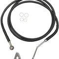 DS Extended Front Upper Brake Line Kit Black ABS Only +6" Oversize #1048009