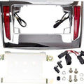 Ciro LED License Plate Frame for Tri-Glide Chrome #40080 Harley Davidson