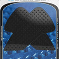 Stomp Volcano Profile Traction Pad Tank Grips Black #55-10-0189B for Honda