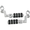 Kuryakyn Offset Iso Highway Footpegs w/Magnum Quick Clamp Front 1.25" Large