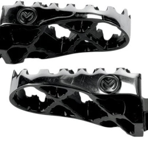 Moose Hybrid Footpegs Front fits Suzuki RM125/RM250 2003-2006
