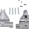 Drag Specialties Passenger Floorboard Mounts Chrome #232884