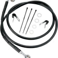 DS Vinyl Brake Line Kit Front +2" Harley Davidson Softail/Dyna #143673
