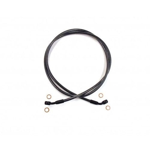 Magnum Black Pearl E-Z Align Front Brake Line 42" #46842SW Harley Davidson