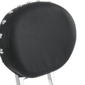 Drag Specialties Smooth Oval Pad with Studs for Square Sissy Bars Black