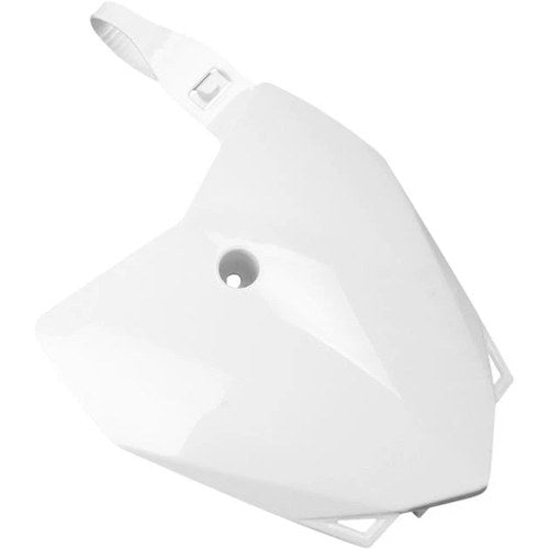UFO Number Plate Front White for Kawasaki KLX110L/KLX110/KLX110R/KLX110R L