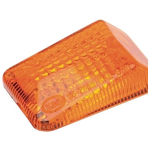 K&S DOT Mini-Stalk Turn Signal Replacement Lens Amber