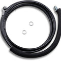 DS Black Vinyl Alternate Length Hydraulic Clutch Line 74-1/8" +4" Black #211953