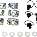 Cycle Performance Quick-Fasin Kit Dzus Clip Black