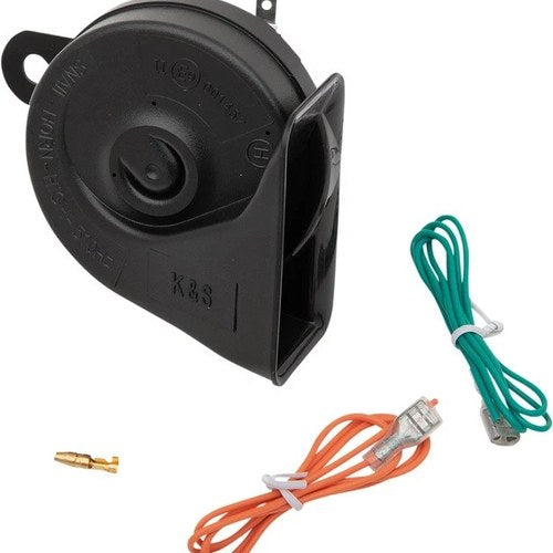 K&S Universal Snail Type E-Marked Horn Black