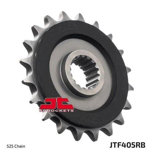 JT Rubber Cushioned Front Sprocket 525 19T #JTF405.19RB BMW F 800 R 2009-2018