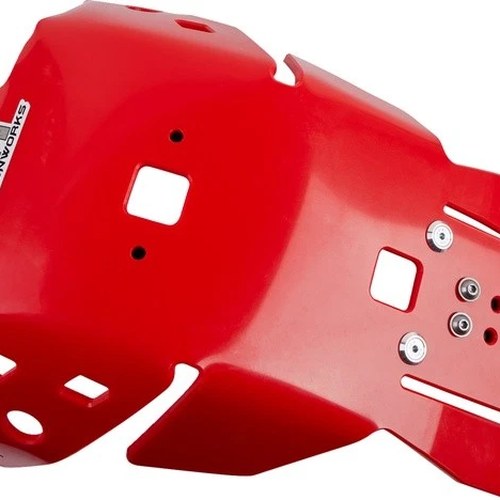 TM Designworks Skid Plate Red #HOMC-470-RD for Honda Crf 450/CRF 250