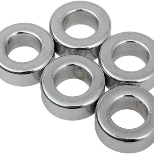 DS Chrome Steel Spacer 5-Pack 5/16" x.25" Thick