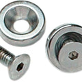 Colony Gas Tank Mounting Hardware Chrome #2072-4 Harley Davidson