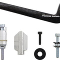 Driven Carbon Fiber Track-Day Clutch Lever Guard Silver