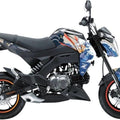 Dcor Pro Series Graphics Kit Wave Multi for Kawasaki Z125 Pro 2018-2023