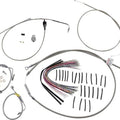 Burly Handlebar Cable/Line Kit for 15" Hangers w/Cruise Stainless #B30-1297