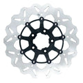 GBrakes Floating Wave Brake Rotor 11.8" Front CC Black/Silver #GBDU014
